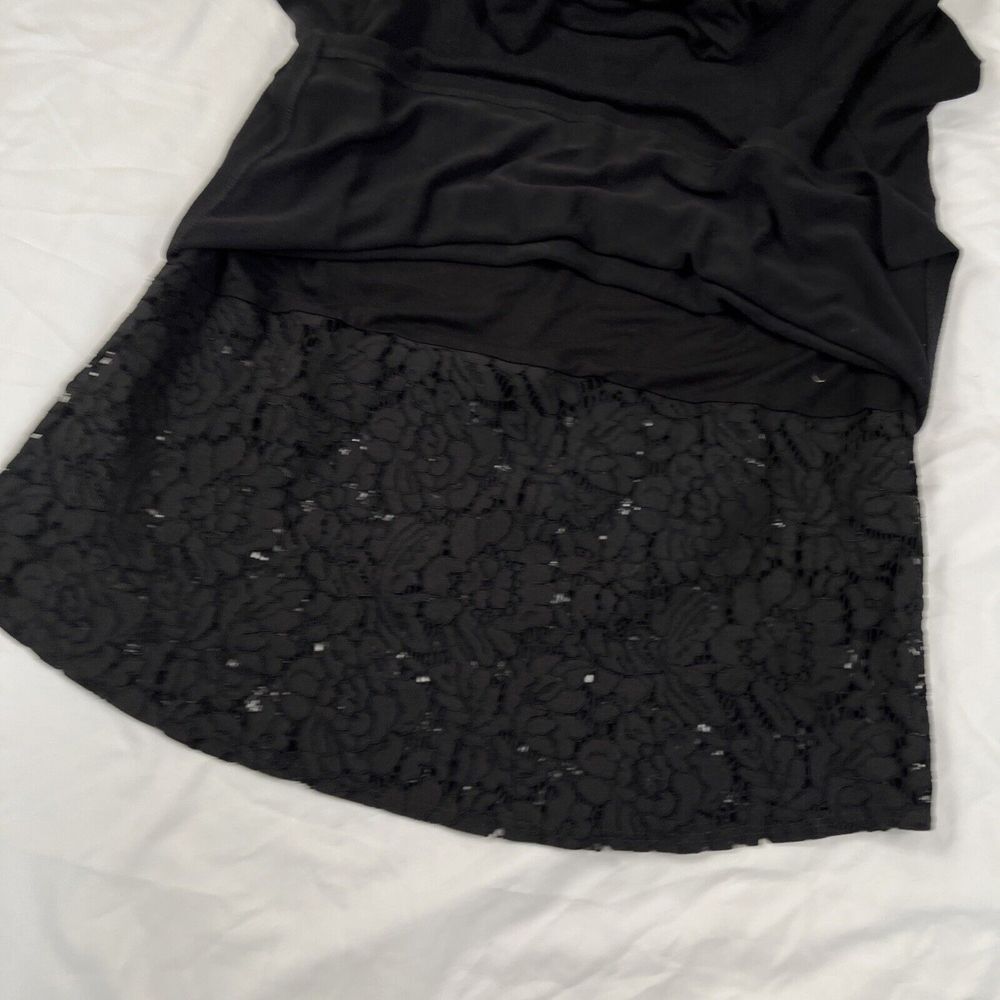 Generation Love Black Double Layer Turtleneck Lon… - image 5